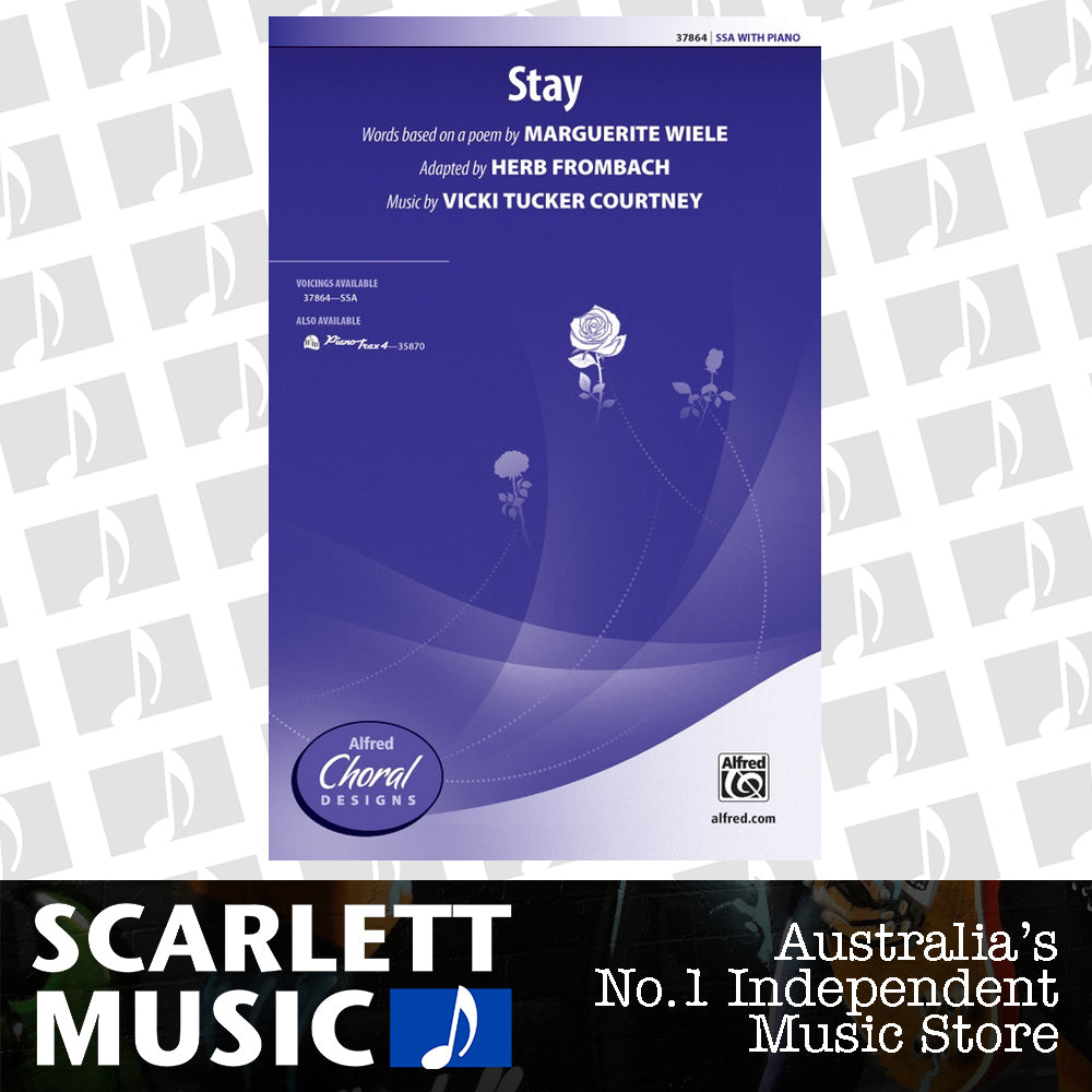Stay SSA Choral Sheet Music — view 2
