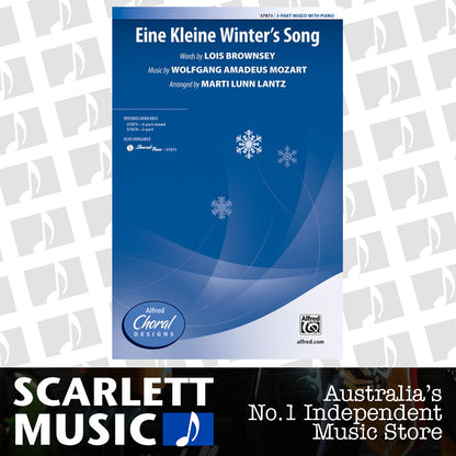 Eine Kleine Winters Song SAB — view 2