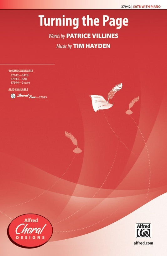 Turning the Page SATB Choral Sheet Music