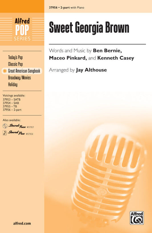 Sweet Georgia Brown Choral Sheet Music