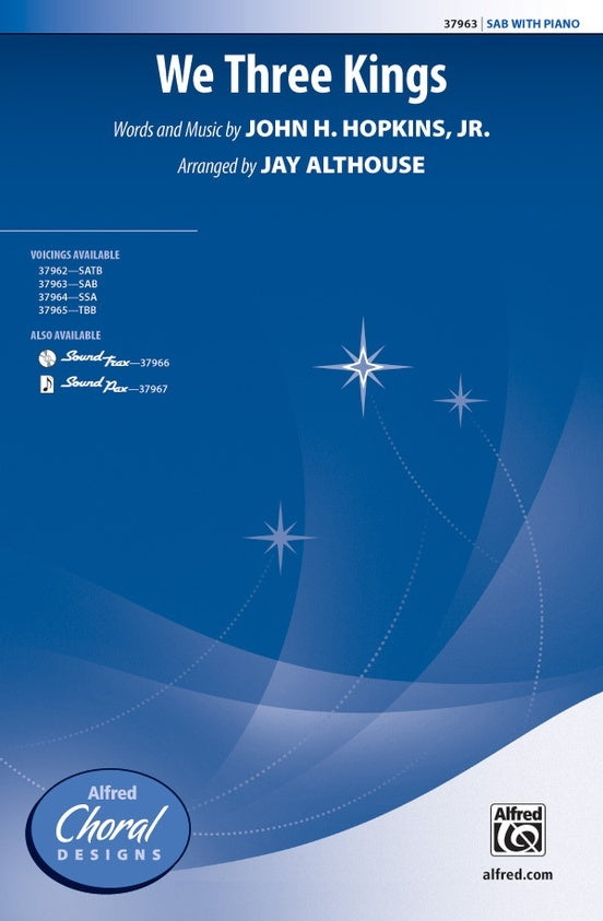 We Three Kings SAB Choral Sheet Music