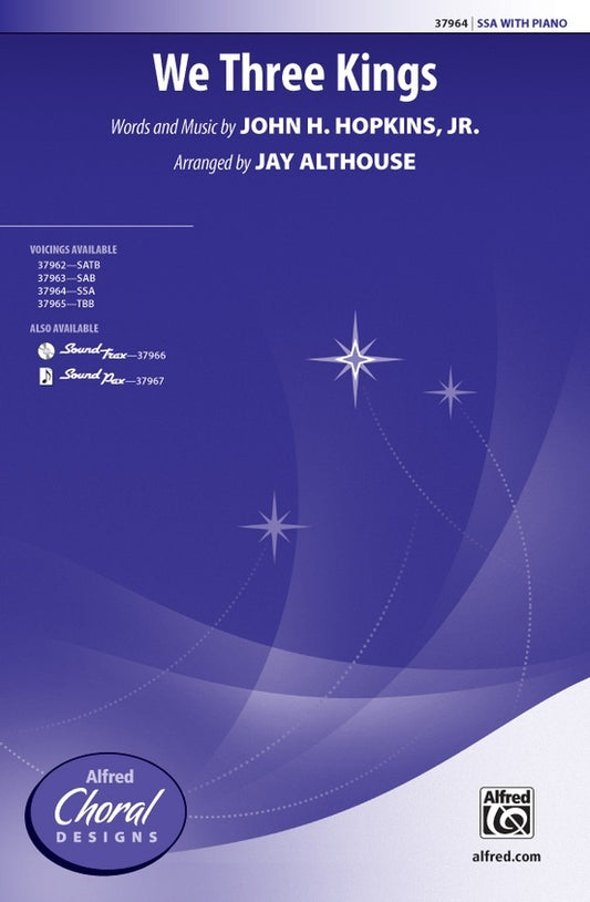 We Three Kings SSA Choral Sheet Music