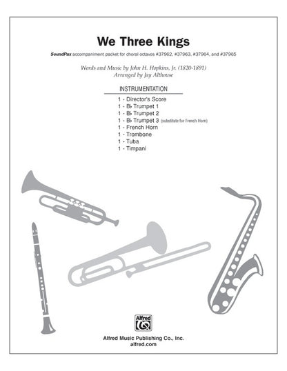 We Three Kings Sheet Music for Choir