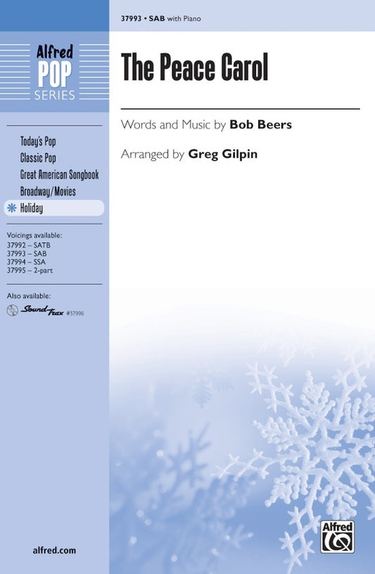 The Peace Carol SAB Choral Sheet Music