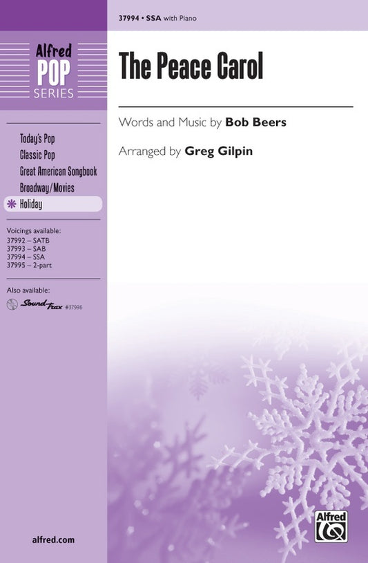 The Peace Carol SSA Choral Sheet Music