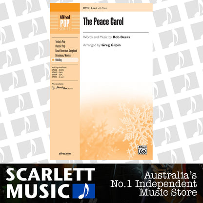 The Peace Carol SA Choral Sheet Music — view 2