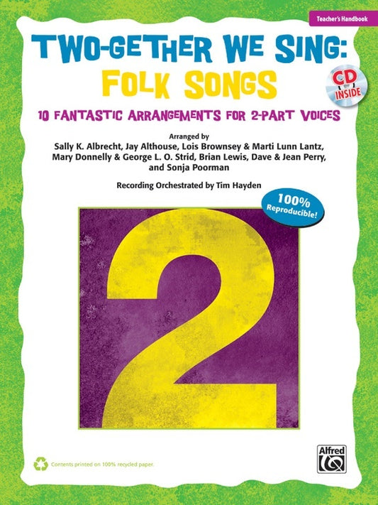 Two Gether We Sing Folk Songs CD Kit
