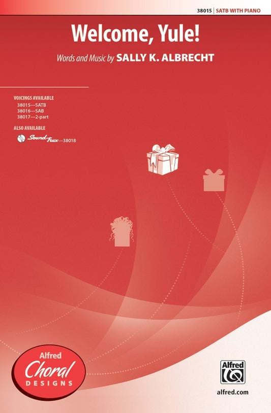 Welcome Yule SATB Choral Sheet Music