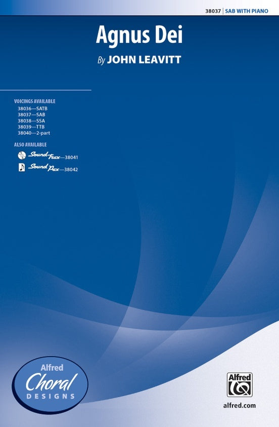 Agnus Dei SAB Choral Sheet Music