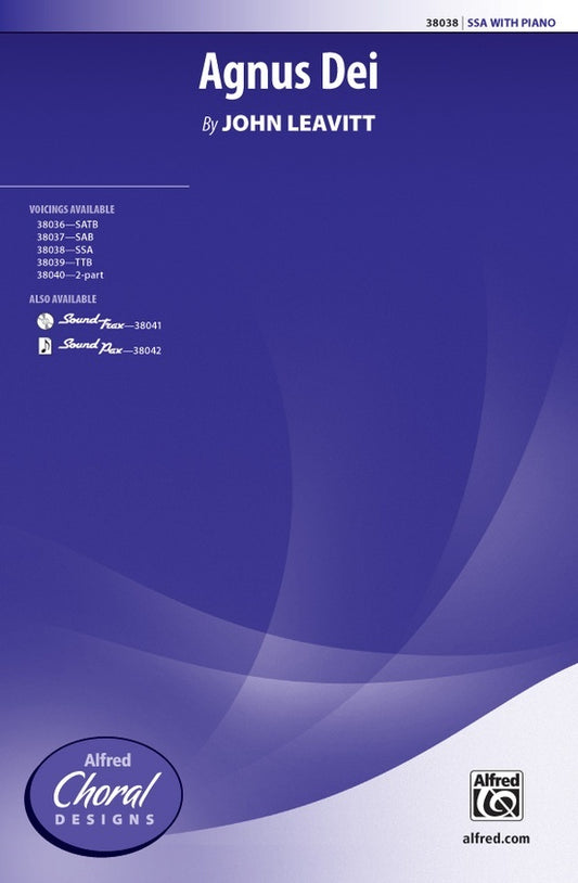 Agnus Dei SSA Choral Sheet Music