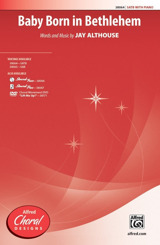 Baby Born in Bethlehem SATB Choral Sheet Music
