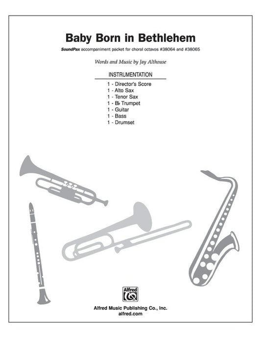 Baby Born in Bethlehem S/Pax Choral Sheet Music