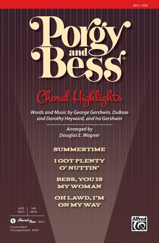 Porgy And Bess Choral Highlights SATB