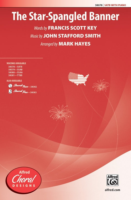 Star Spangled Banner SATB Choral Sheet Music