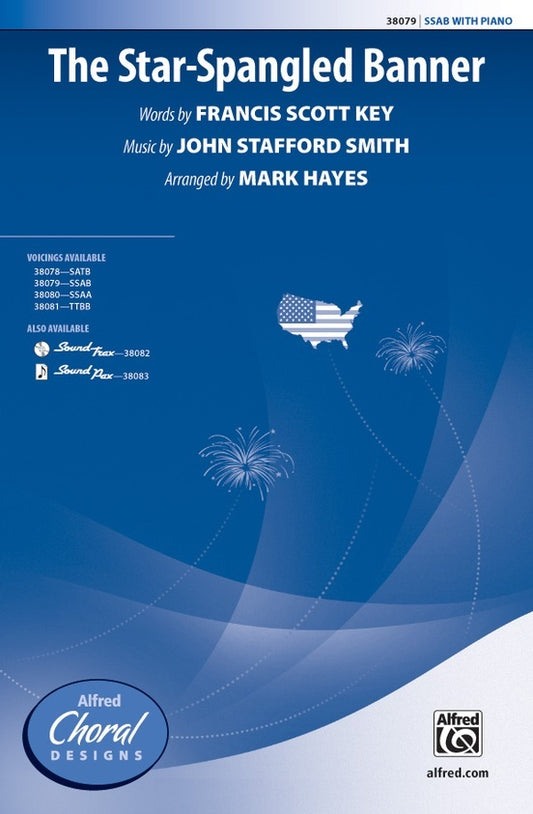 Star Spangled Banner SSAB Choral Sheet Music