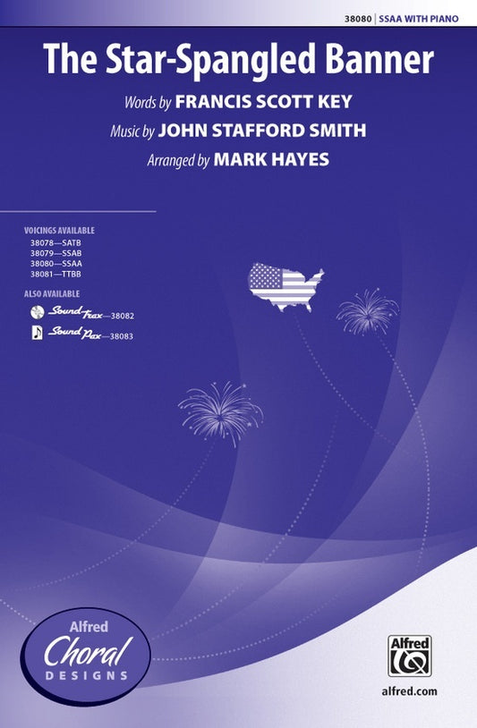 Star Spangled Banner SSAA Choral Sheet Music