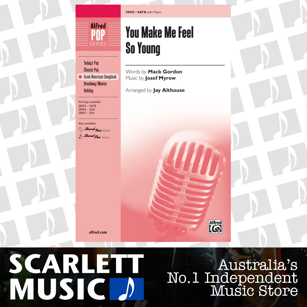 You Make Me Feel So Young SATB Choral Sheet Music — view 2