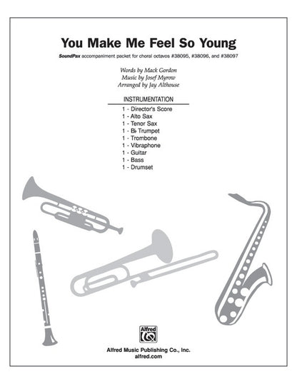 You Make Me Feel So Young String Orchestra Sheet Music S/PAX