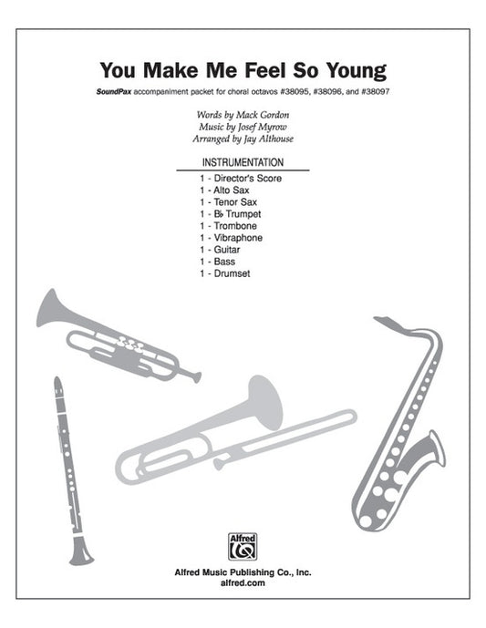 You Make Me Feel So Young String Orchestra Sheet Music S/PAX