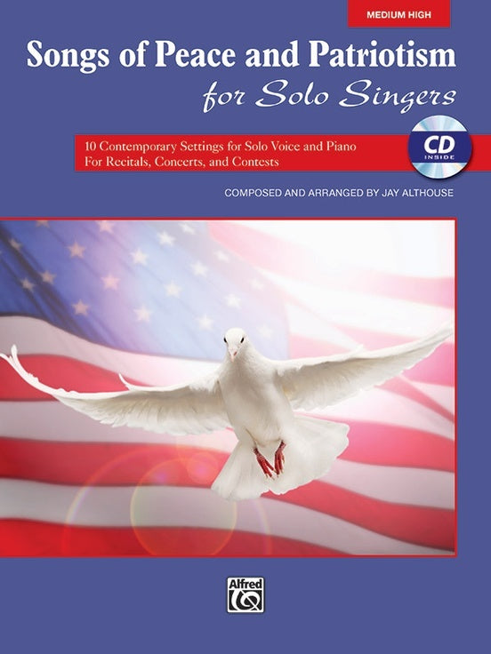 Songs of Peace and Patriotism Medium High VCE Book and CD