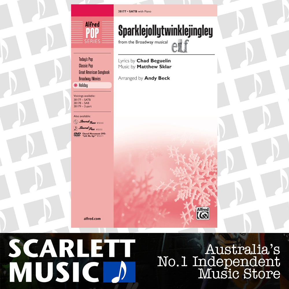 Sparklejollytwinklejingley SATB Choral Sheet Music — view 2