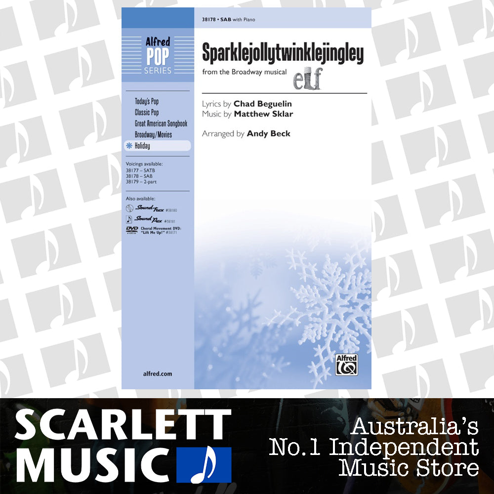 Sparklejollytwinklejingley SAB Choral Sheet Music for 3 Part Mixed — view 2