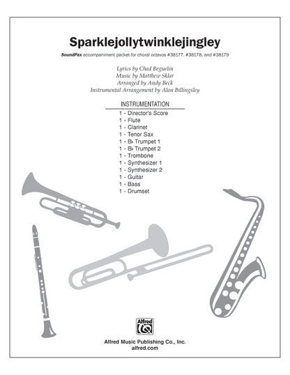 Sparkle Jolly Twinkle Jingley S/PAX Choral Sheet Music and Accompaniments