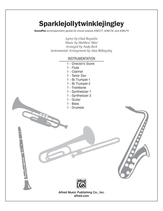 Sparkle Jolly Twinkle Jingley S/PAX Choral Sheet Music and Accompaniments