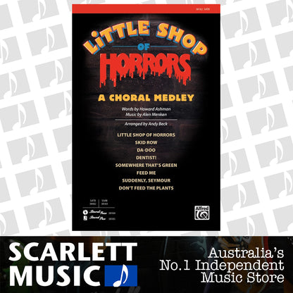 Little Shop Of Horrors Choral Medley SATB — view 2