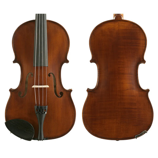 Gliga III Viola Outfit with Piranito – 15.5in, Solid Spruce Top, Ebony Fittings, FPS Case & Bow, German Strings, Stradivari Pattern