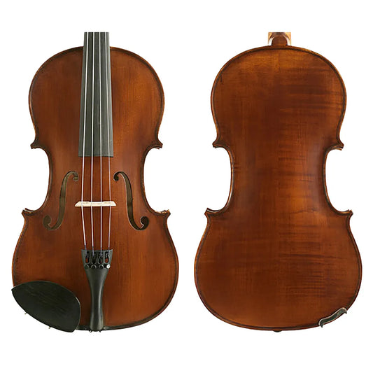 Gliga III Viola Outfit with Piranito - 16in, Solid Spruce Top, Ebony Pegs, Wittner Tailpiece, FPS Case & Bow, Made in Romania
