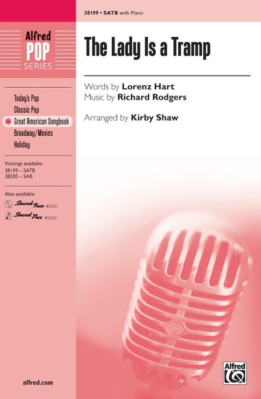 The Lady Is a Tramp SATB Choral Sheet Music