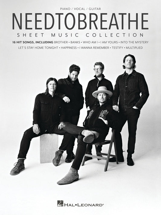 Needtobreathe - Sheet Music Collection Pvg Softcover Book (Guitar|Piano|Vocal)