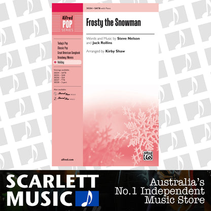 Frosty The Snowman SATB — view 2