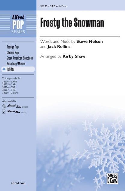 Frosty The Snowman SAB