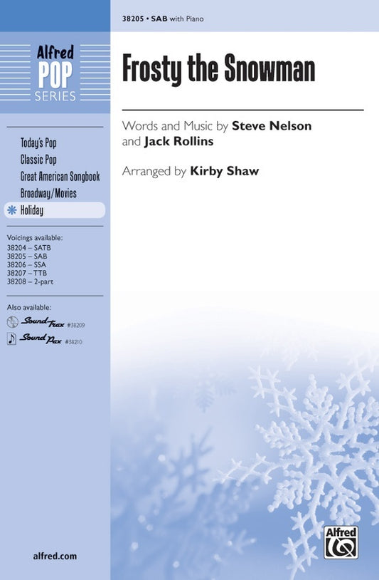 Frosty The Snowman SAB