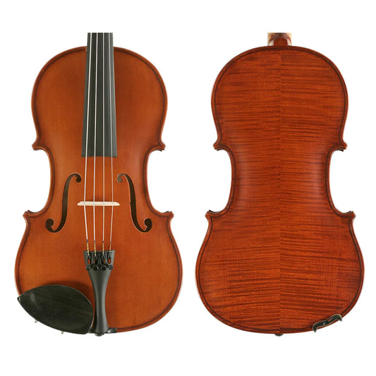 Gliga I Viola Outfit Standard Finish with Obligato - 16 Inch, Solid Spruce Top, Solid Maple Back, Articul Bow, HQ Half-Moon Case