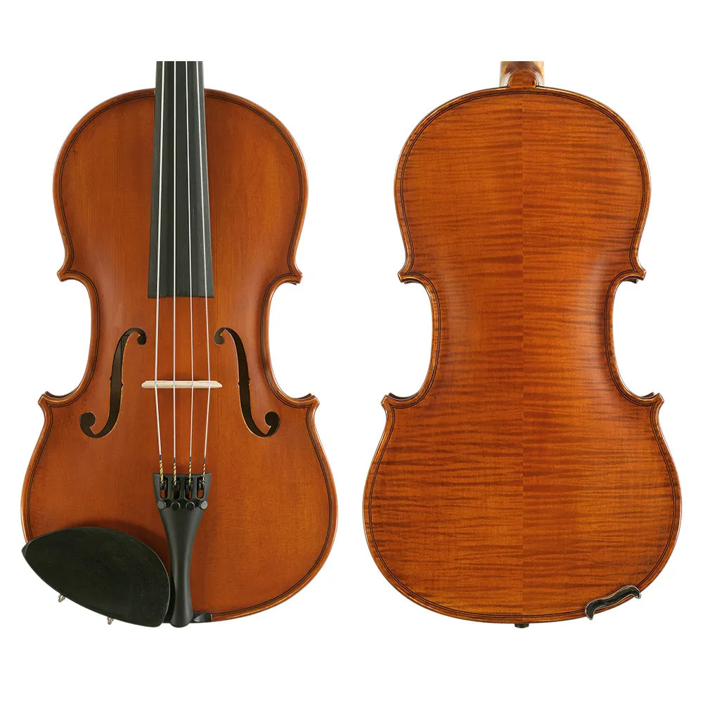 Gliga I Viola Outfit Antique with Obligato - 16in, Solid Spruce Top, Maple Back, Wittner Tailpiece, Pirastro Obligato Strings, Articul Bow, HQ Case