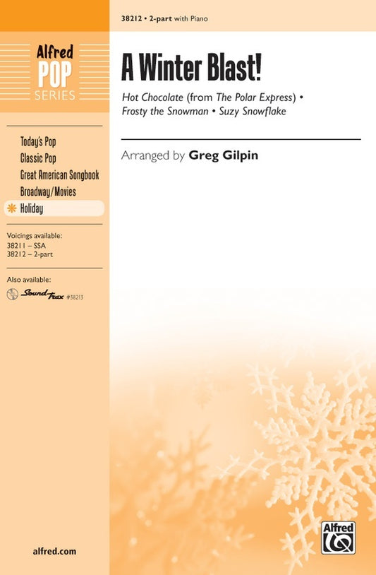 A Winter Blast SA Choral Sheet Music