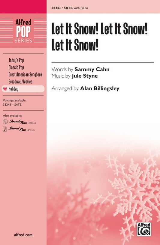 Let It Snow Let It Snow Let It Snow SATB