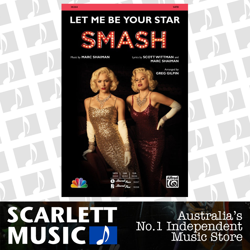 Let Me Be Your Star SATB — view 2