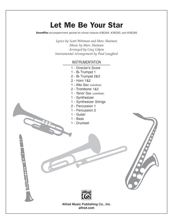 Let Me Be Your Star Soundpax