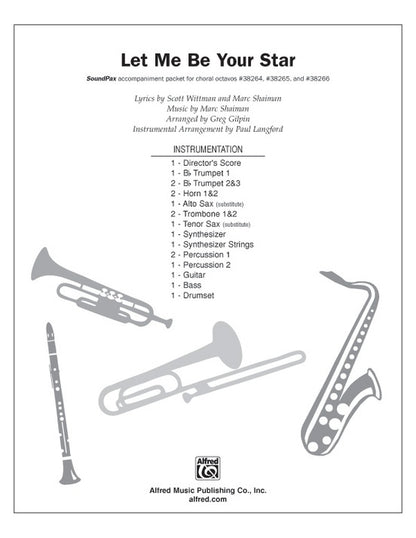 Let Me Be Your Star Soundpax