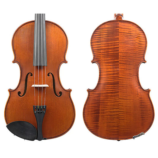 Gliga Vasile Christian Viola No.5 16.5in Handmade Stradivari Pattern with Ebony Fittings and Thomastik Dominant Strings