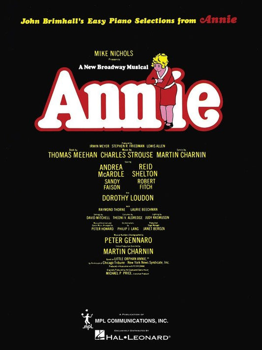 Annie — Vocal Selections, Easy Piano (Hal Leonard)