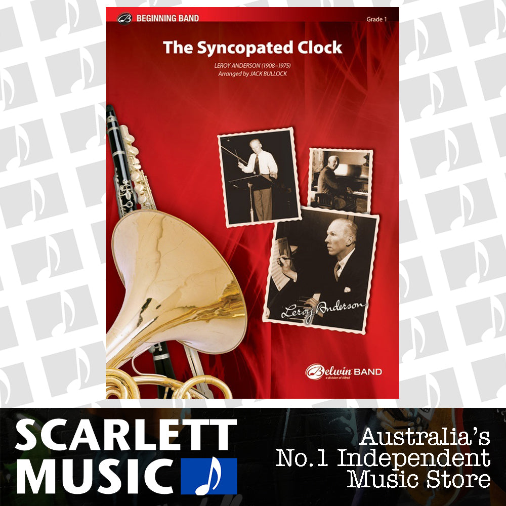 Syncopated Clock Concert Band Grade 1 Conductor Score — view 2
