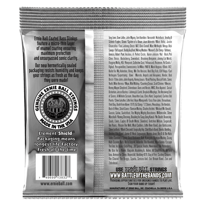Ernie Ball Regular Slinky Coated Electric Bass Strings, 50-105 Gauge — view 2