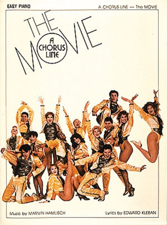 Chorus Line Easy Piano