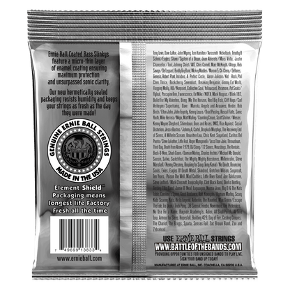 Ernie Ball Hybrid Slinky Coated Electric Bass Strings, 45-105 Gauge — view 2