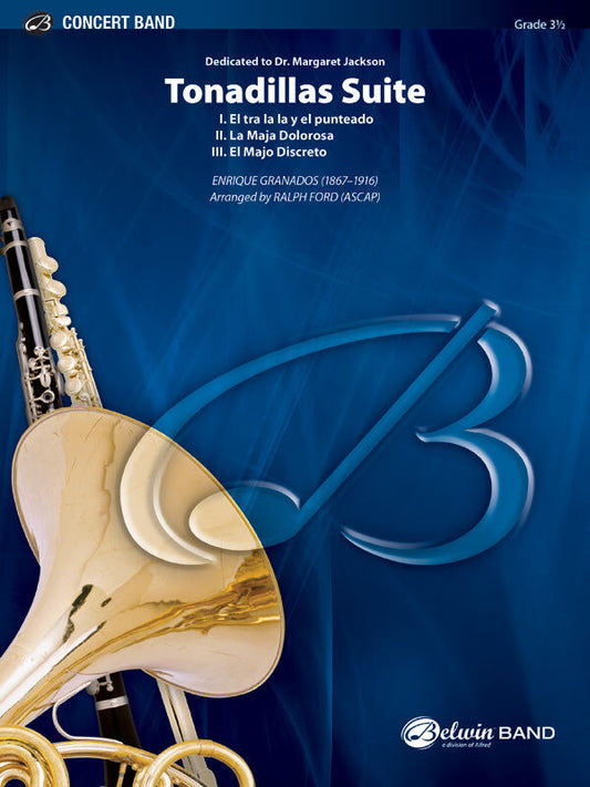 Tonadillas Suite CB Gr 3.5 by Enrique Granados - Concert Band Sheet Music